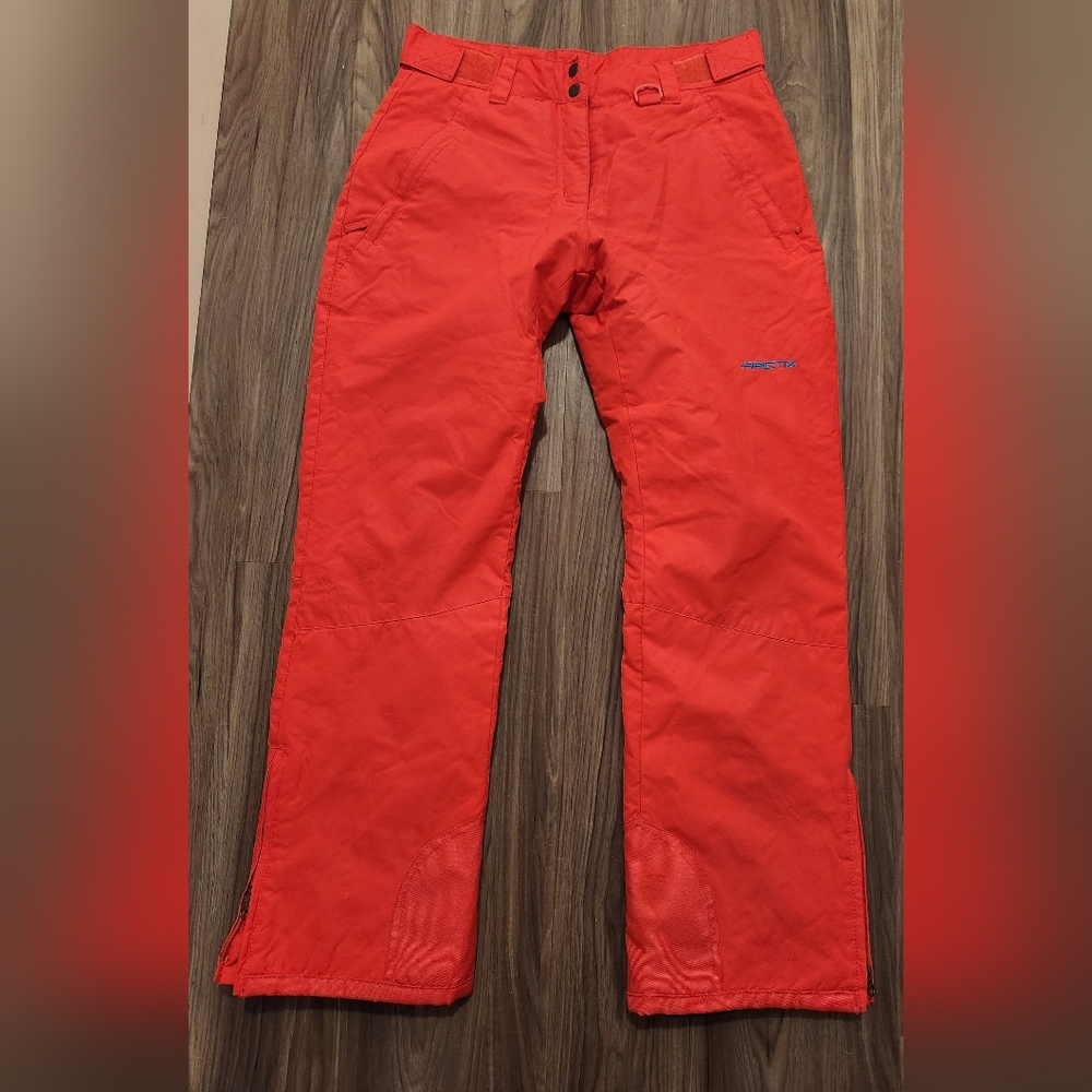 Arctic snowboarding pants size small salmon color